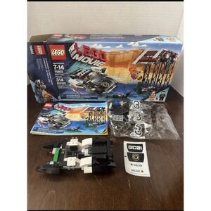 LEGO Movie 70802 Bad Cop's Pursuit - Vehicle Only- Partial Set w/Box & Manual
